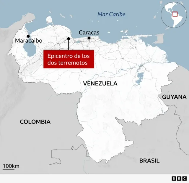 Mapa de los terremotos
