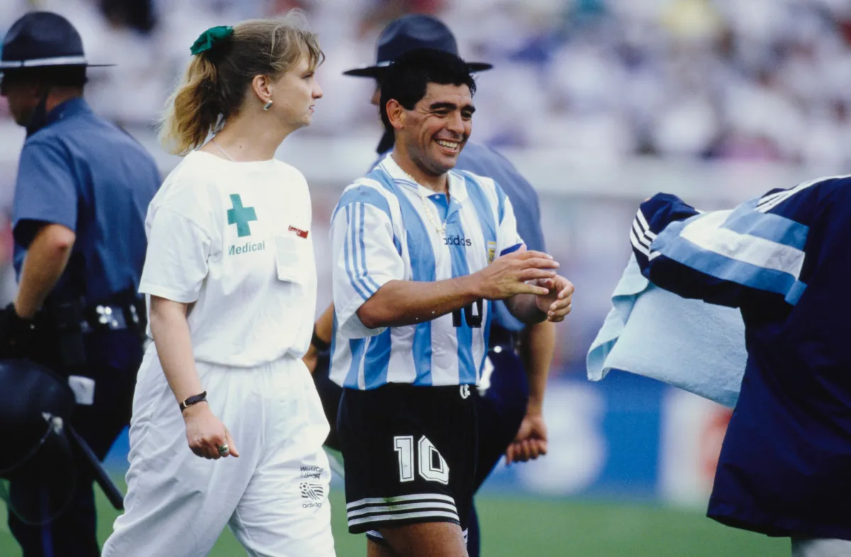 El último partido de Diego Maradona con la selección argentina