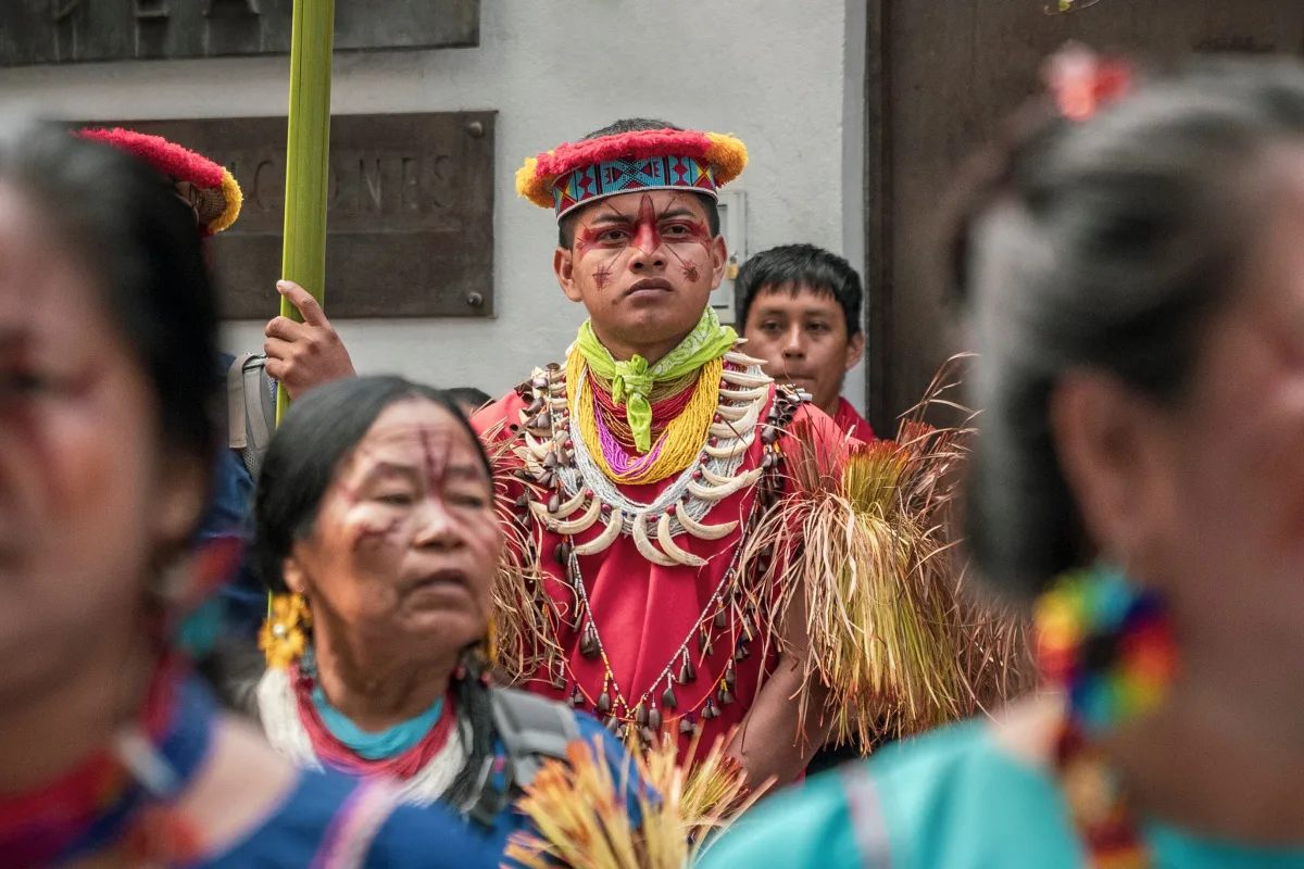 Pueblo Siekopai exige al Estado ecuatoriano reconocimiento de tierras ancestrales