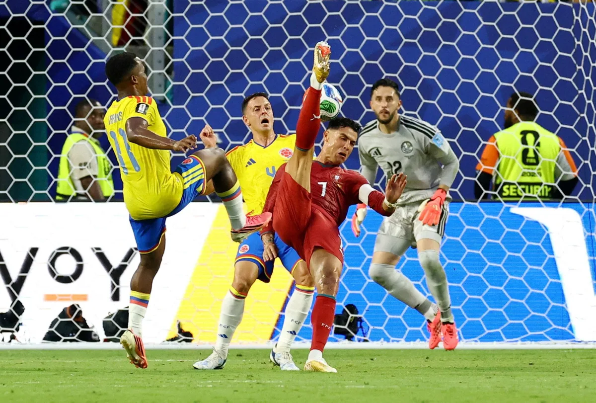 Colombia asegura el liderato del Grupo K tras empate ante Portugal