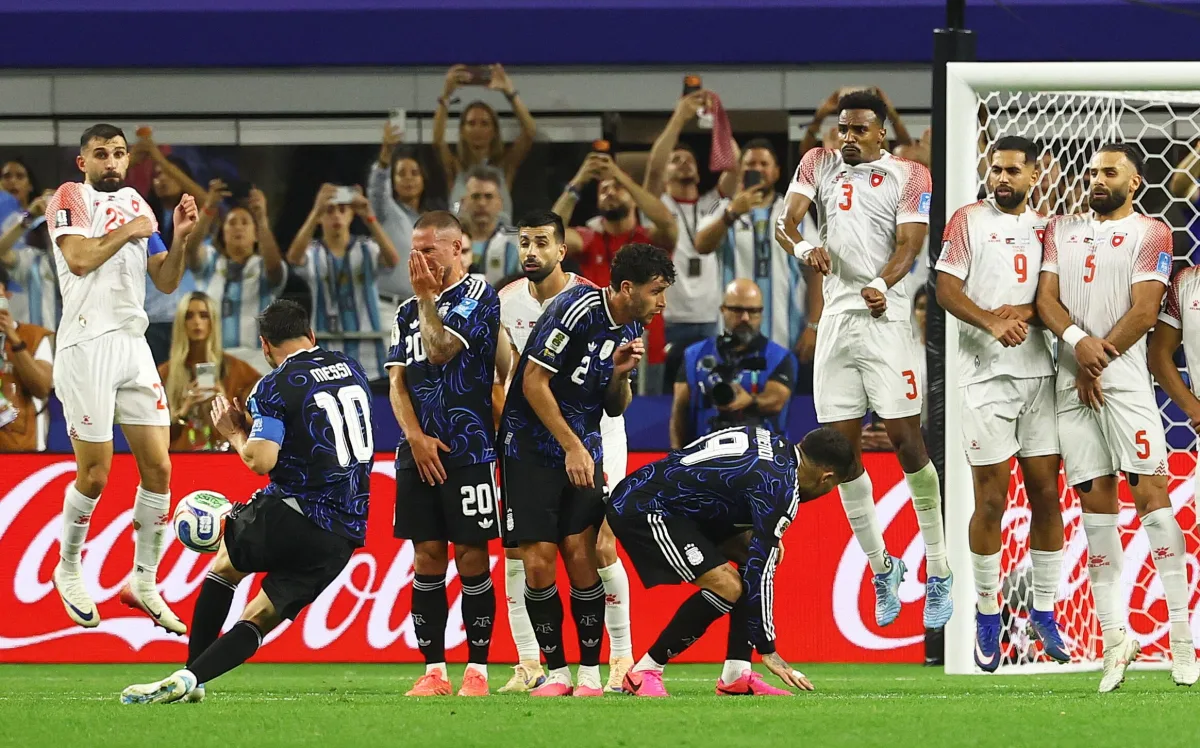 Argentina vence a Jordania con intervención clave de Lionel Messi