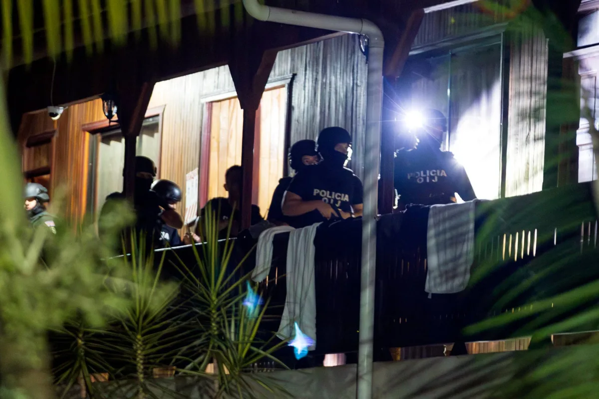 Desarticulan red criminal de narcotráfico en operativo histórico en Costa Rica