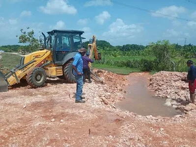 Avería en tubería de 48 pulgadas afecta suministro en Santo Domingo Este