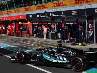 George Russell lidera los entrenamientos finales en el circuito de Monza