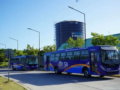 OMSA refuerza transporte en La Nueva Barquita con seis nuevos autobuses
