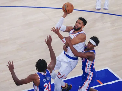 LeBron James y los Sixers arruinan la celebración de los Knicks