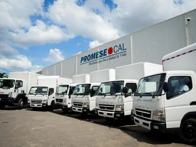 Promese/Cal fortalece su logística con diez nuevos camiones de carga